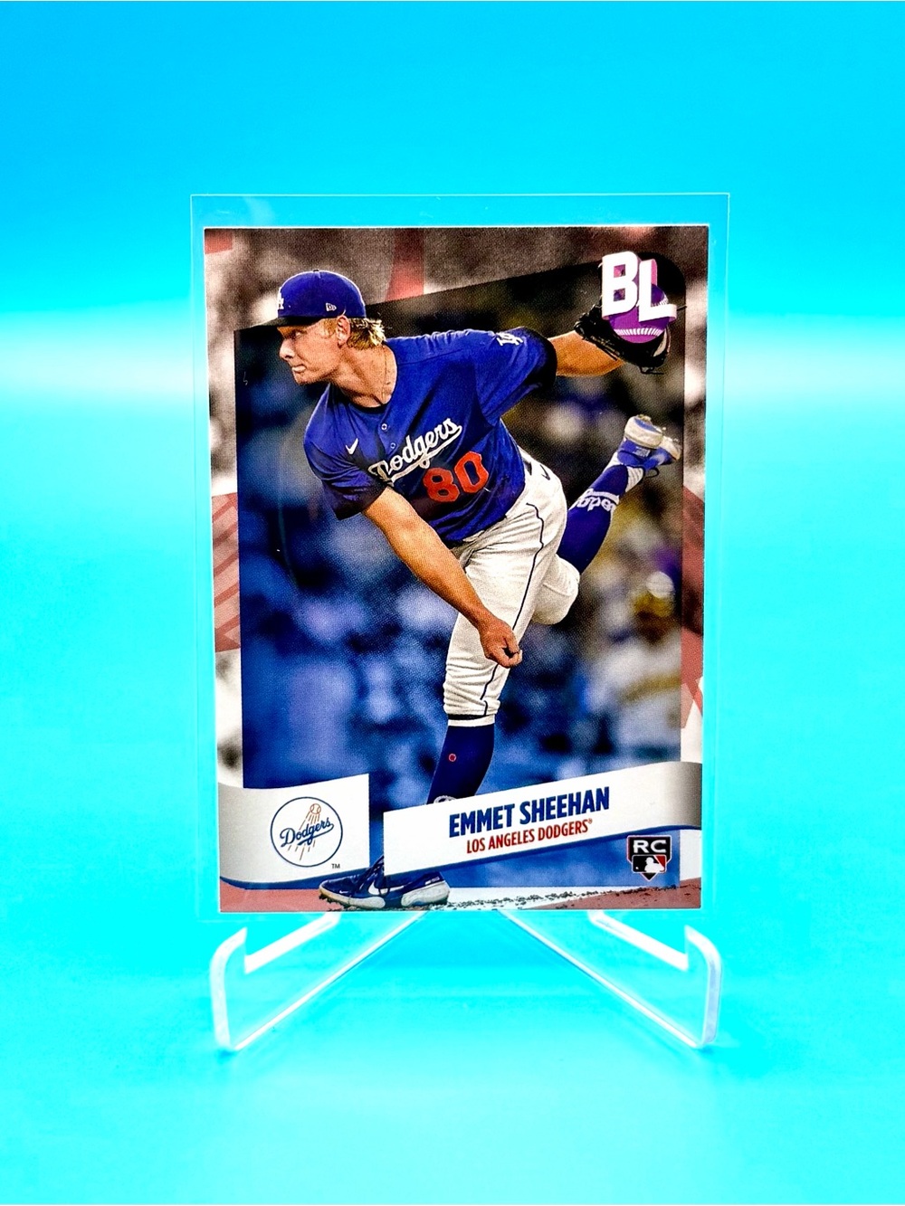 2024 Topps Big League 🔥Emmet Sheehan🔥Rookie! #95 Dodgers! 🤩